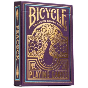 Carte da Poker - Bicycle Purple Peacock