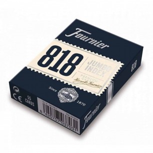 Carte da Poker - Fournier 818 Jumbo Index (Blu)
