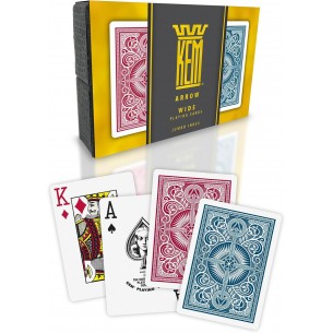 Carte da Poker - KEM Arrow Jumbo Index (Wide) 2