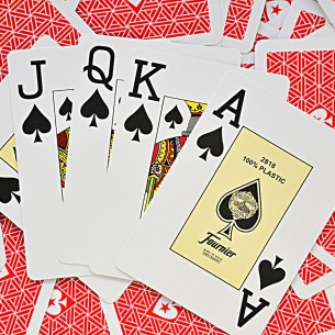 Carte da Poker - Fournier EPT Plastic (Rosso) 2