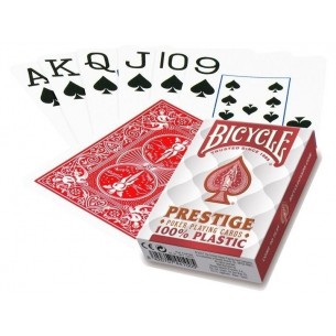 Carte da Poker - Bicycle Prestige Jumbo Index (Rosso) 2