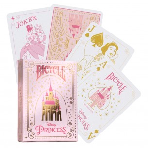 Carte da Poker - Bicycle Disney Princess (Rosa) 2