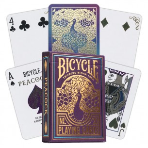 Carte da Poker - Bicycle Purple Peacock 2