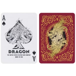 Carte da Poker - Bicycle Red Dragon 2