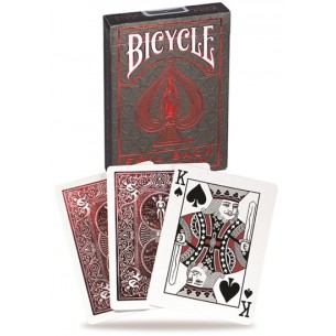 Carte da Poker - Bicycle Metalluxe Crimson 2