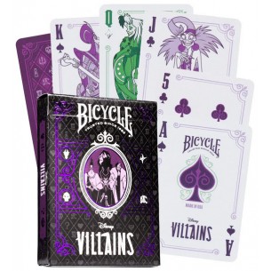 Carte da Poker - Bicycle Disney Villains (Viola) 2