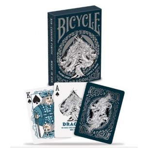 Carte da Poker - Bicycle Blue Dragon 2