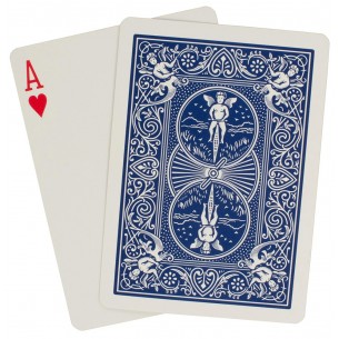 Carte da Poker - Bicycle Rider Back (Blu) 2