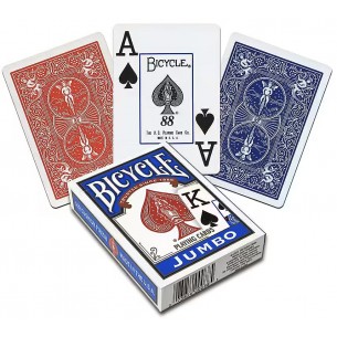 Carte da Poker - Pack 2 Mazzi Bicycle Jumbo Index 2