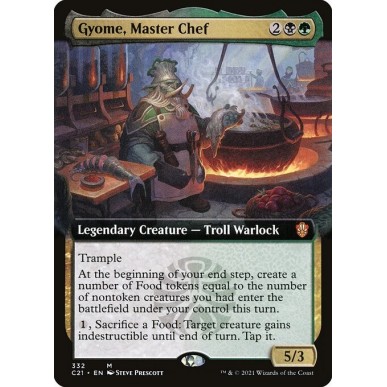 Gyome, Capo Cuoco