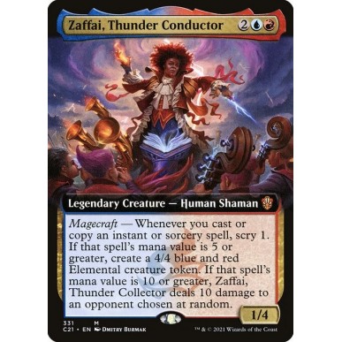 Zaffai, Conduttore del Tuono
