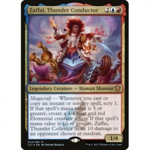 Zaffai, Conduttore del Tuono
