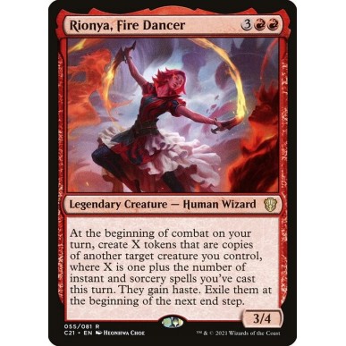 Rionya, Danzatrice del Fuoco