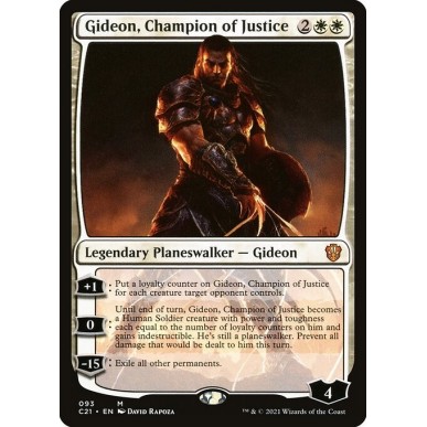 Gideon, Campione di Giustizia