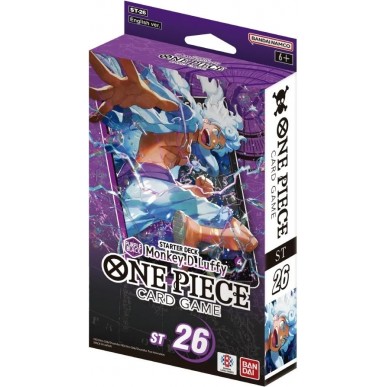 One Piece Card Game - PURPLE/BLACK Monkey D. Luffy ST-26 - Starter Deck (ENG)
