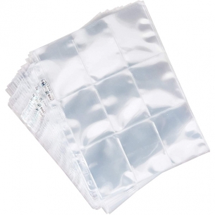 Pagine 9 Tasche per Album ad Anelli (100 Pezzi) - Silver Series - Ultra Pro Album 2