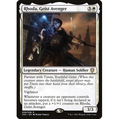 Rhoda, Vendicatrice dei Geist