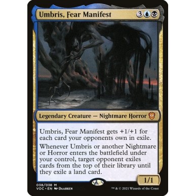 Umbris, Paura Manifesta