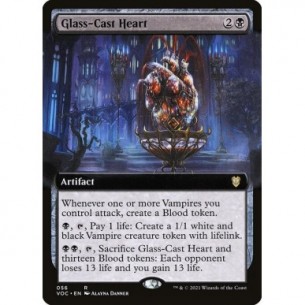 Glass-Cast Heart