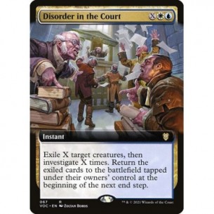 Disorder in the Court