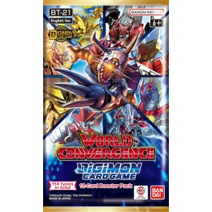 World Convergence BT-21 - Busta da 12 Carte (ENG)