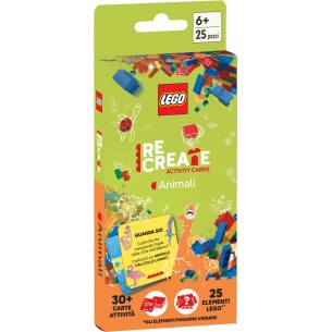 LEGO Recreate Activity Cards - Animali