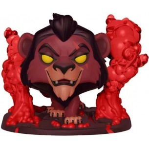 Funko Pop Deluxe 544 - Scar with Flames - The Lion King (Oversized) (Chase) 2