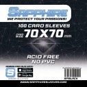 Black 70 x 70 mm (100 Bustine) - Sapphire