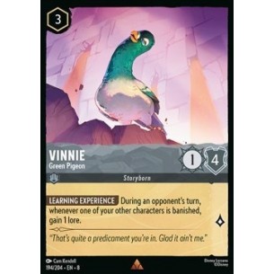 Vinnie - Green Pigeon