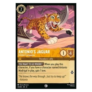 Antonio's Jaguar - Faithful Companion