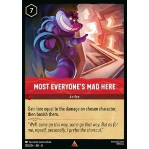 Most Everyone's Mad Here