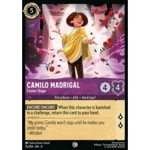 Camilo Madrigal - Center Stage