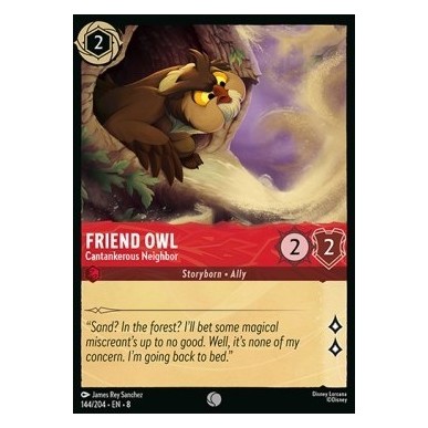 Friend Owl - Cantankerous Neighbor
