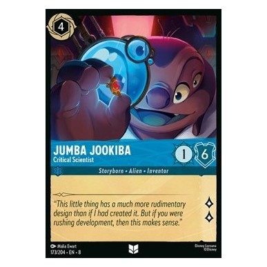 Jumba Jookiba - Critical Scientist
