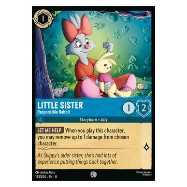 Little Sister - Responsible Rabbit