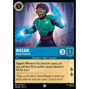 Wasabi - Always Prepared