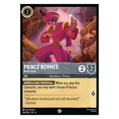 Prince Achmed - Rival Suitor