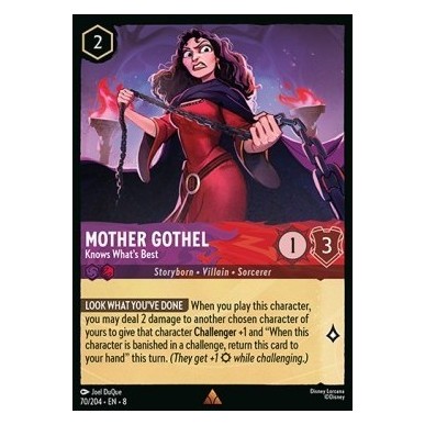 Madre Gothel - Che Sa Cosa È Meglio