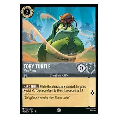 Toby Turtle - Wary Friend