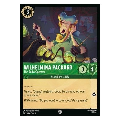 Wilhelmina Packard - L'Operatrice Radio