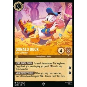 Donald Duck - Coin Collector