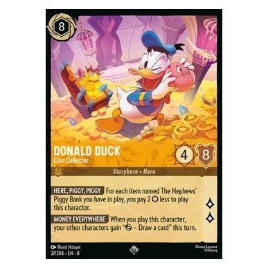 Donald Duck - Coin Collector