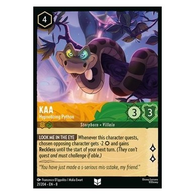 Kaa - Hypnotizing Python