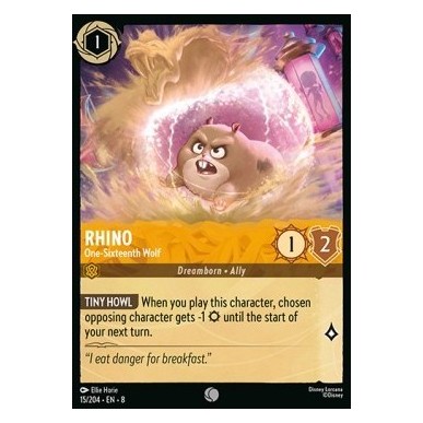 Rhino - One-Sixteenth Wolf