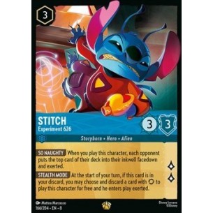 Stitch - Experiment 626...