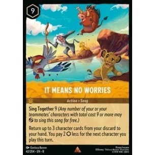 It Means No Worries  (Rare)