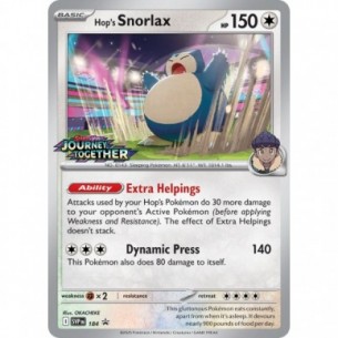 Hop's Snorlax