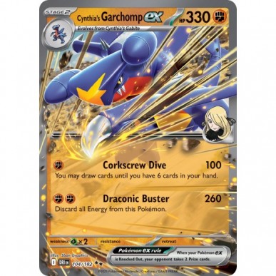 Cynthia's Garchomp ex