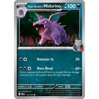 Team Rocket's Nidorino