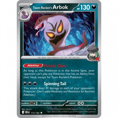 Team Rocket's Arbok